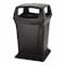 Rubbermaid Commercial Ranger Fire-Safe Waste Container, 45 gal, Structural Foam, Black FG917388BLA - alternate 4
